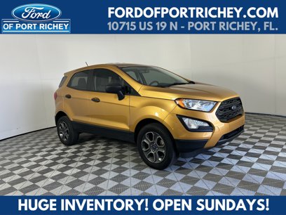 Certified 2021 Ford EcoSport S