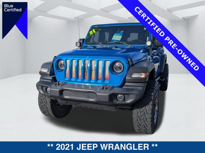 Used 2021 Jeep Wrangler Unlimited Sport w/ Sun And Sound Package