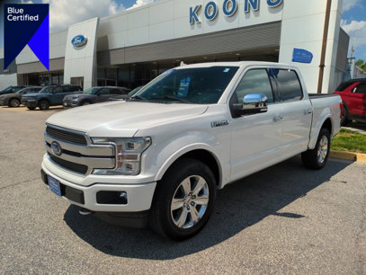Certified 2019 Ford F150 Platinum w/ Equipment Group 701A Luxury