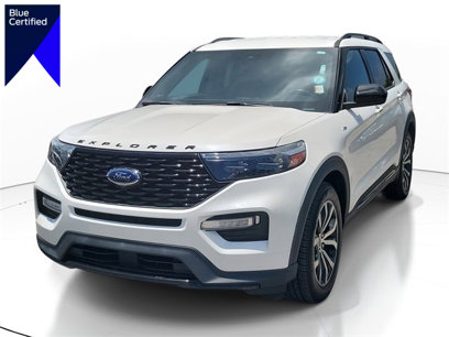 Certified 2022 Ford Explorer ST-Line w/ Class IV Trailer Tow Package