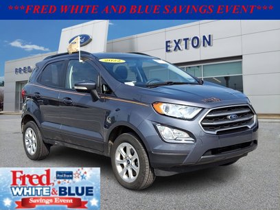 Certified 2022 Ford EcoSport SE w/ SE Convenience Package