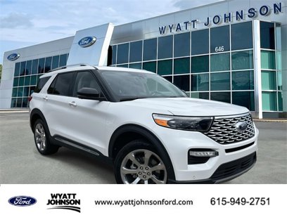 Certified 2020 Ford Explorer Platinum w/ Premium Technology Package