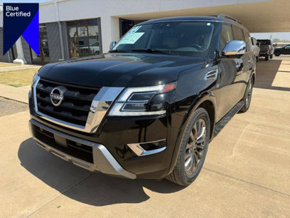 Used 2022 Nissan Armada Platinum w/ Captain's Chairs Package