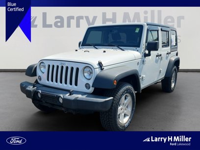 Used 2016 Jeep Wrangler Unlimited Sport w/ Quick Order Package 24S