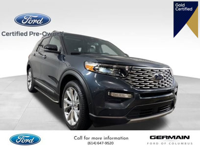 Certified 2022 Ford Explorer Platinum w/ Equipment Group 601A