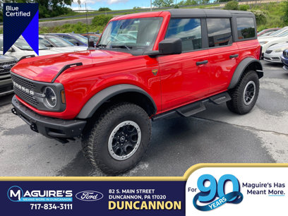 Certified 2023 Ford Bronco Badlands w/ Sasquatch Package