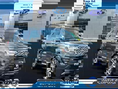 Certified 2016 Ford Explorer Platinum