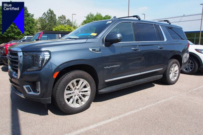 Used 2021 GMC Yukon XL SLT w/ Rear Media and Nav Package