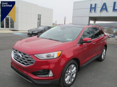 Certified 2021 Ford Edge Titanium w/ Class II Trailer Tow Package