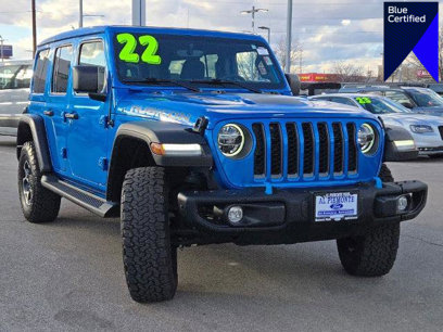 Used 2022 Jeep Wrangler Unlimited Rubicon 4xe w/ Steel Bumper Group