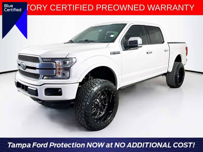 Certified 2019 Ford F150 Platinum w/ Equipment Group 701A Luxury