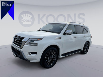 Used 2023 Nissan Armada Platinum w/ Captain's Chairs Package