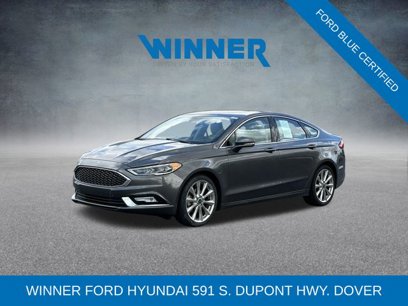 Certified 2017 Ford Fusion Platinum