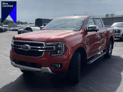 Certified 2024 Ford Ranger Lariat w/ FX4 Off-Road Package