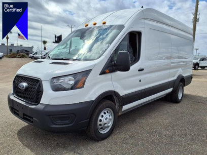 Certified 2023 Ford Transit 350 148 High Roof Extended DRW w/ Load Area Protection Package