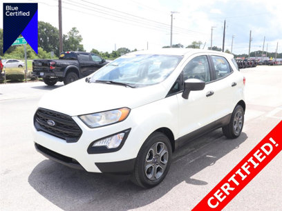 Certified 2021 Ford EcoSport S
