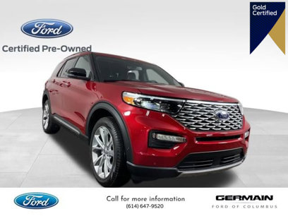 Certified 2022 Ford Explorer Platinum w/ Equipment Group 601A