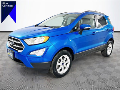 Certified 2020 Ford EcoSport SE