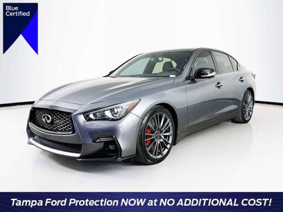 Used 2021 INFINITI Q50 Red Sport 400