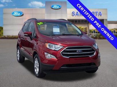Certified 2020 Ford EcoSport SE w/ SE Convenience Package