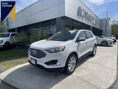 Certified 2022 Ford Edge Titanium w/ Class II Trailer Tow Package