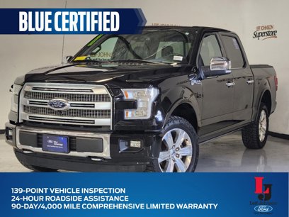 Certified 2016 Ford F150 Platinum