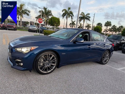 Used 2016 INFINITI Q50 Red Sport 400 w/ Cargo Package