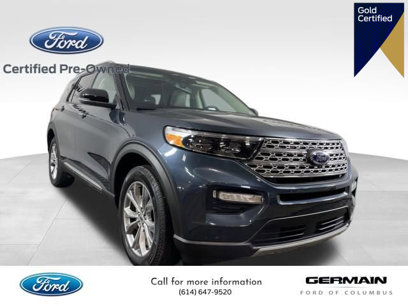 Certified 2022 Ford Explorer Limited w/ Equipment Group 301A