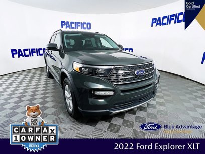 Certified 2022 Ford Explorer XLT w/ Equipment Group 202A