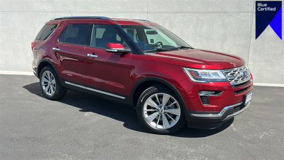Certified 2019 Ford Explorer Limited w/ Class III Trailer Tow Package