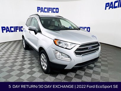 Certified 2022 Ford EcoSport SE
