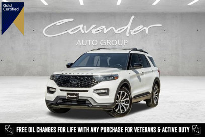Certified 2022 Ford Explorer ST-Line w/ Class IV Trailer Tow Package