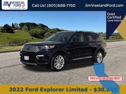 Certified 2022 Ford Explorer Limited w/ Equipment Group 301A
