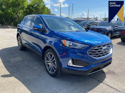 Certified 2022 Ford Edge Titanium w/ Class II Trailer Tow Package
