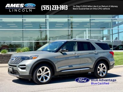 Certified 2020 Ford Explorer Platinum w/ Premium Technology Package