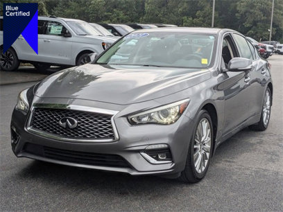 Used 2021 INFINITI Q50 Luxe w/ Cargo Package