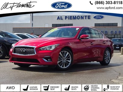 Used 2022 INFINITI Q50 Luxe w/ Cargo Package