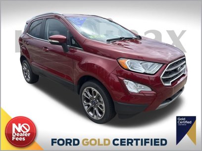 Certified 2022 Ford EcoSport Titanium w/ Interior Protection Package