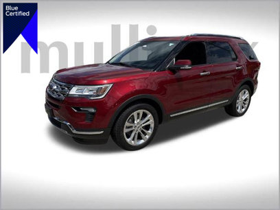 Certified 2019 Ford Explorer Limited w/ Class III Trailer Tow Package