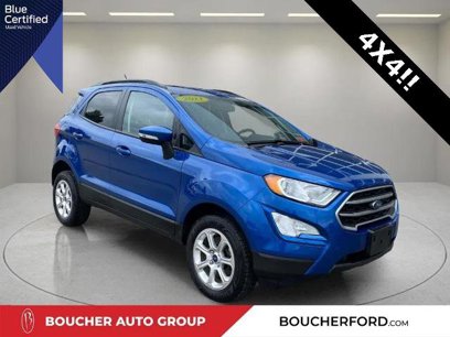 Certified 2021 Ford EcoSport SE w/ SE Convenience Package