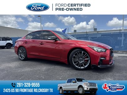 Used 2018 INFINITI Q50 Red Sport 400 w/ Sensory Package (Sport)