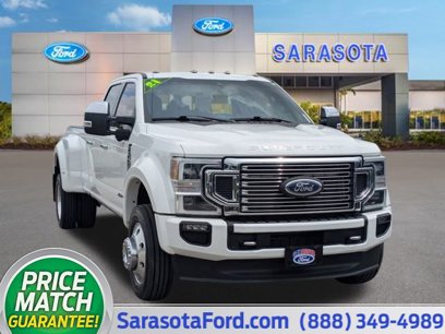 Certified 2021 Ford F450 Platinum w/ FX4 Off-Road Package