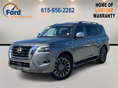 Used 2022 Nissan Armada Platinum w/ Captain's Chairs Package