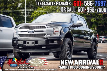 Certified 2019 Ford F150 Platinum w/ Equipment Group 701A Luxury