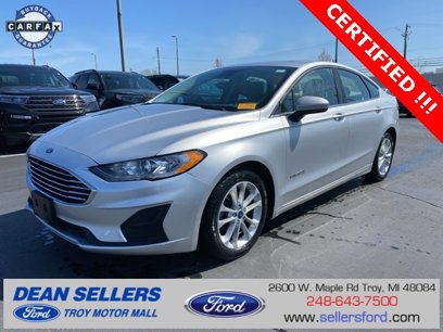 Certified 2019 Ford Fusion SE