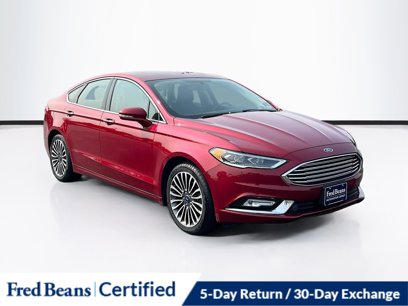 Certified 2017 Ford Fusion Titanium