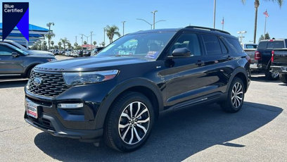 Certified 2022 Ford Explorer ST-Line w/ Class IV Trailer Tow Package