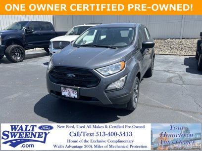 Certified 2020 Ford EcoSport S
